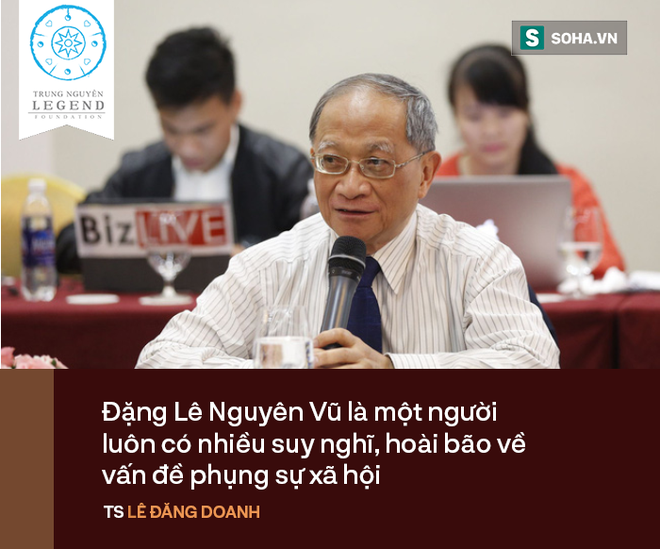 TS Lê Đăng Doanh: Tôi đánh giá cao khát vọng phụng sự xã hội của Đặng Lê Nguyên Vũ - Ảnh 2.