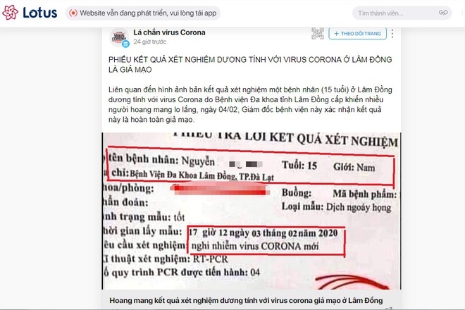 Giữa mùa dịch corona, tin giả hoành hành, chống tin giả ở đâu? - Ảnh 2.