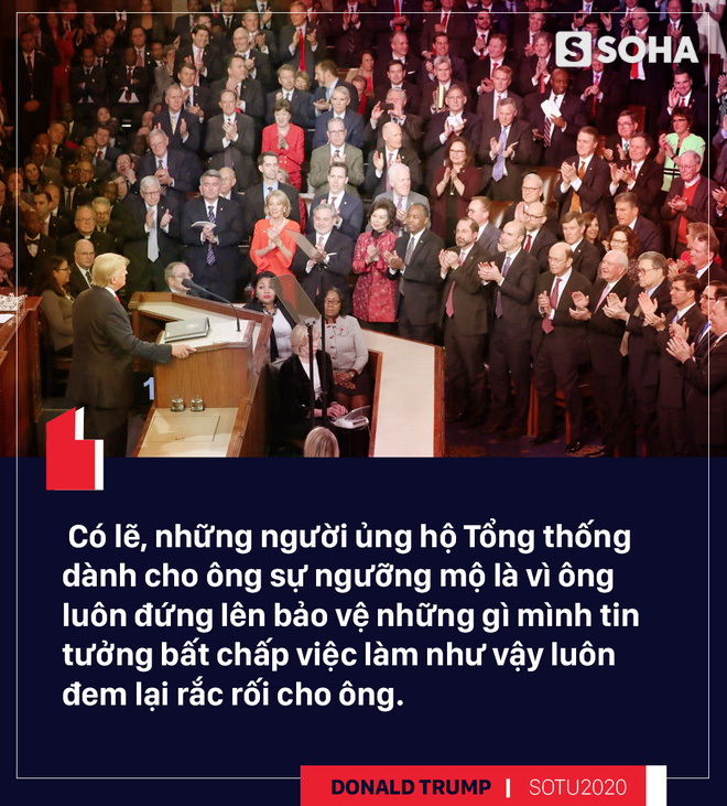 Thông điệp liên bang: Bài hùng biện đanh thép của ông Trump cho cuộc đua tái tranh cử - Ảnh 10.