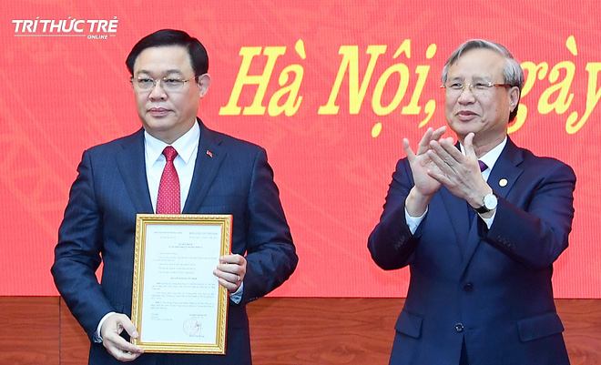 Phó Thủ tướng Vương Đình Huệ làm Bí thư Thành ủy Hà Nội - Ảnh 1.