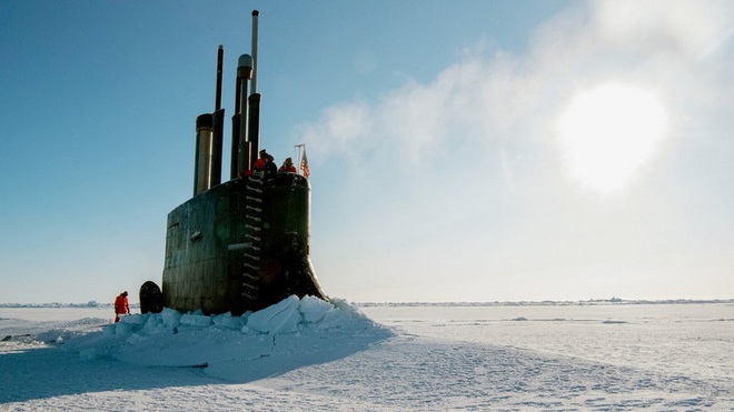 Máy bay săn ngầm khổng lồ Nga chạm mặt tàu ngầm hạt nhân mạnh nhất Mỹ - Ảnh 2.