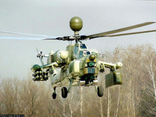 [ẢNH] Với 16 tên lửa chống tăng, Mi-28 Nga hủy diệt cả đoàn xe tăng phiến quân Syria - Ảnh 13.