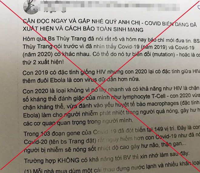 Công an Hà Nội xử lý 44 cá nhân tung hoang tin về dịch Covid-19 - Ảnh 1.