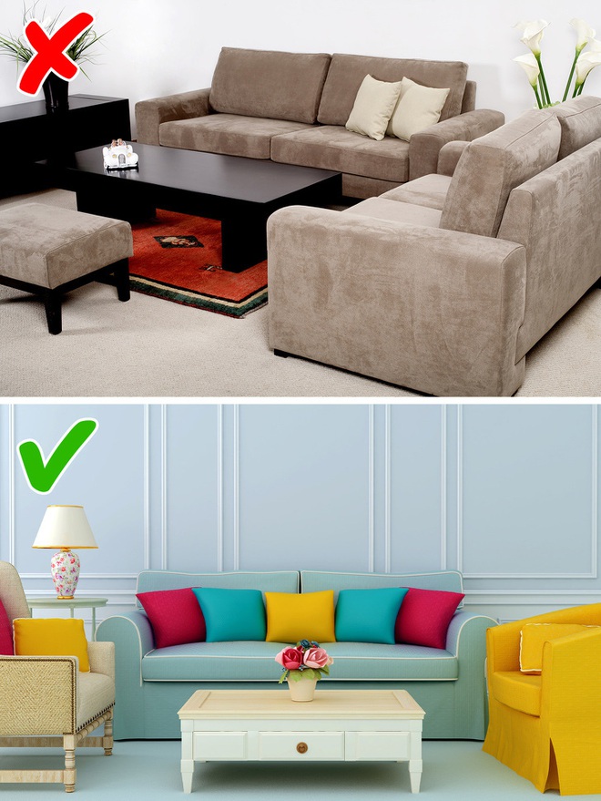 9 lời khuyên của các nhà thiết kế nội thất giúp bạn trang trí nhà chuẩn đẹp - Ảnh 2.