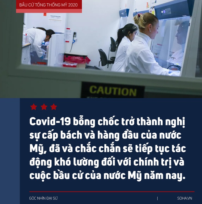 Bầu cử Mỹ trong dịch Covid-19: Một tuần không yên ả và khả năng biến nguy thành cơ của TT Trump - Ảnh 9.