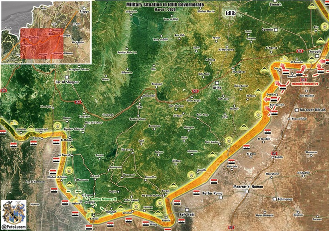 Quân tiếp viện đã đến, QĐ Syria dốc toàn lực đánh vào Saraqib - Phiến quân cầu cứu TNK - Ảnh 2.