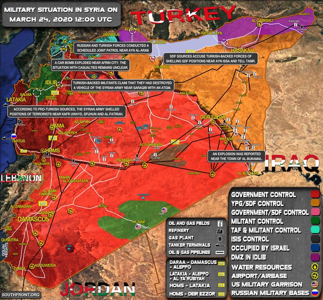 Thời hạn cho tối hậu thư đã hết, Quân đội Syria pháo kích dồn dập Idlib: Phiến quân túng quẫn làm liều - Ảnh 1.