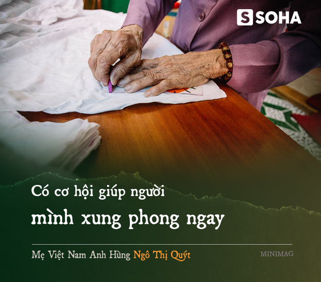 Mẹ Việt Nam Anh hùng 97 tuổi may khẩu trang tặng người nghèo phòng dịch Covid-19 - Ảnh 5.