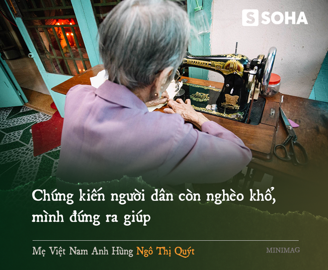 Mẹ Việt Nam Anh hùng 97 tuổi may khẩu trang tặng người nghèo phòng dịch Covid-19 - Ảnh 11.