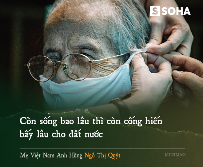 Mẹ Việt Nam Anh hùng 97 tuổi may khẩu trang tặng người nghèo phòng dịch Covid-19 - Ảnh 12.