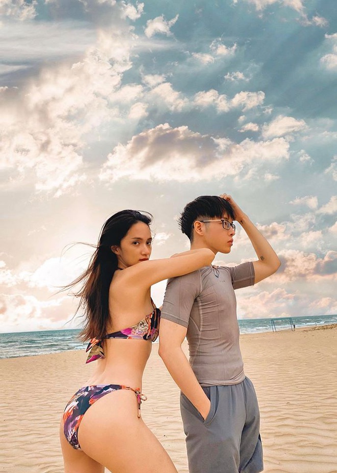 Lộ mặt người đàn ông bí ẩn trong bức ảnh tình tứ, sexy của Hương Giang  - Ảnh 3.