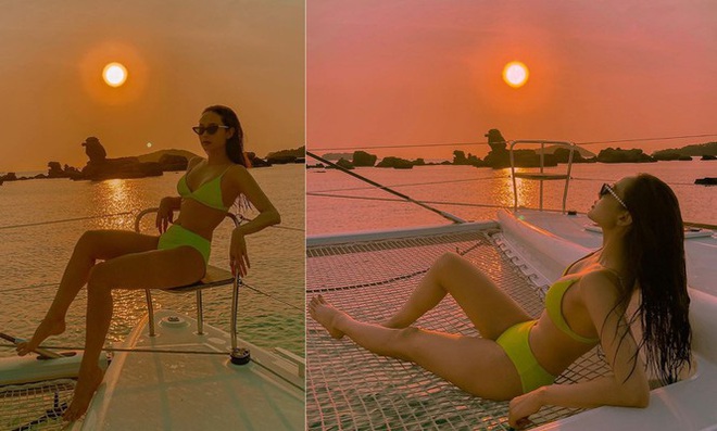 Chưa vào hè, Minh Hằng, Hà Hồ và loạt sao Việt diện bikini khoe dáng nuột nà - Ảnh 3.