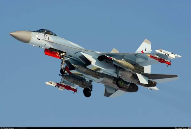 Su-35 Nga mang tên lửa R-77 sẽ là nỗi kinh hoàng đối với Không quân Thổ Nhĩ Kỳ tại Syria - Ảnh 1.