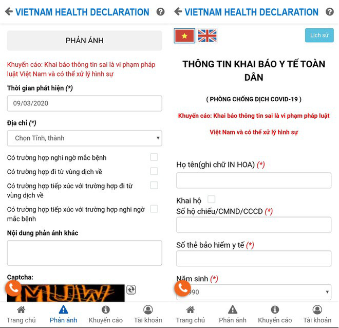 Ứng dụng khai báo y tế phòng chống COVID-19 đã ra mắt, tích hợp tính năng phản ánh các trường hợp nghi nhiễm tới cơ quan quản lý - Ảnh 3.