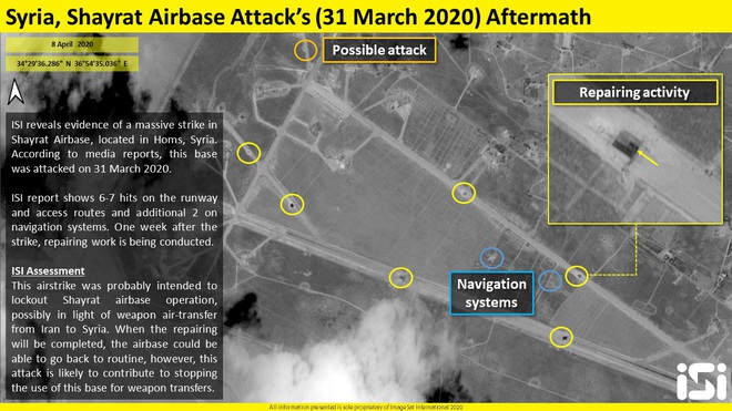 Tên lửa Israel cày nát căn cứ không quân al-Shayrat, Nga-Iraq-Syria hành quân tìm diệt xới tung khu vực biên giới? - Ảnh 1.