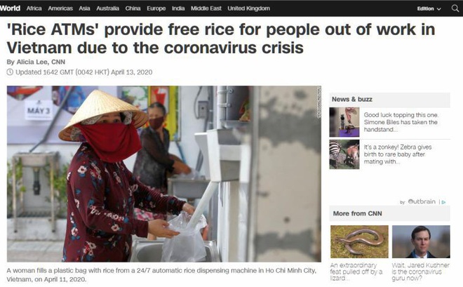 Báo chí thế giới: ATM gạo Việt Nam – quá khó tin, nhưng là sự thật