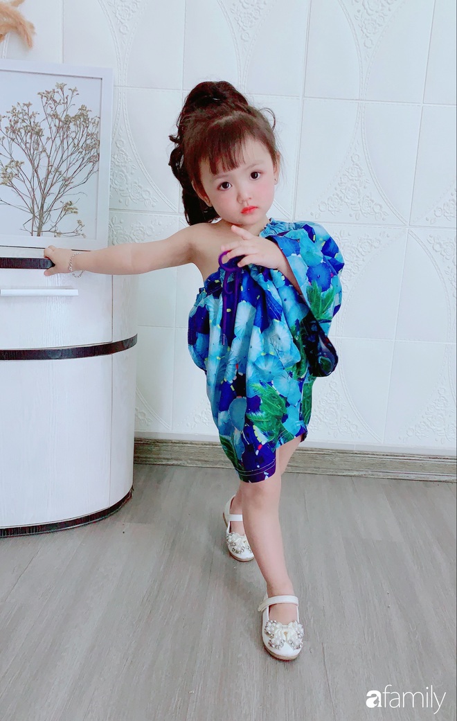 Ở nhà quá chán, hot mom Hà Nội nảy ra ý định lấy quần đùi của chồng cosplay cho con gái 2 tuổi, không ngờ ra lò bộ ảnh đẹp như tạp chí - Ảnh 4.