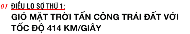 Trái Đất đang bị gió Mặt Trời tấn công ở tốc độ 414 km/giây: Xuất hiện 2 điều khiến giới khoa học lo sợ - Ảnh 1.