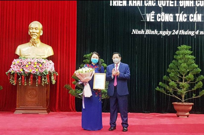 Chân dung tân Bí thư Tỉnh ủy Ninh Bình Nguyễn Thị Thu Hà - Ảnh 1.