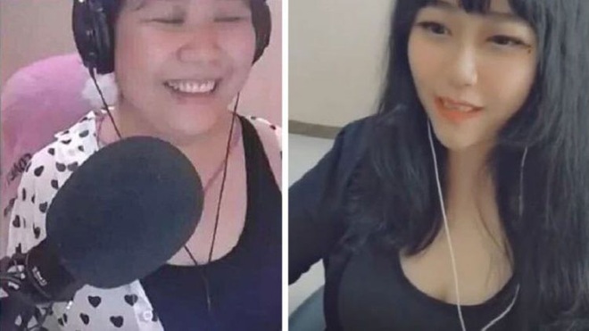 Dùng bộ lọc nâng cấp nhan sắc để livestream, nữ vlogger xinh đẹp khiến cộng đồng mạng choáng váng vì hóa ra là bà lão U60 béo ục ịch - Ảnh 2.