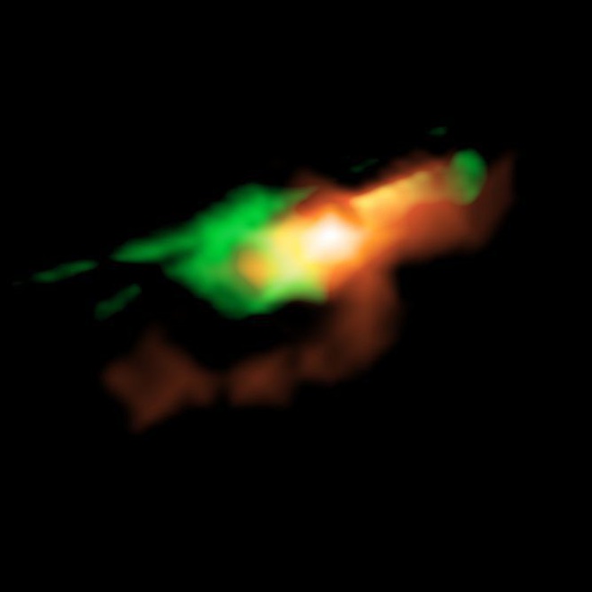 Phát hiện mới về hoạt động của hố đen siêu nặng thuở vũ trụ sơ khai - Ảnh 1.