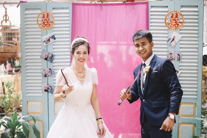 Lời hẹn bâng quơ thuở thiếu thời cùng bộ ảnh cưới gây bão MXH khiến ai cũng muốn click vào xem - Ảnh 1.