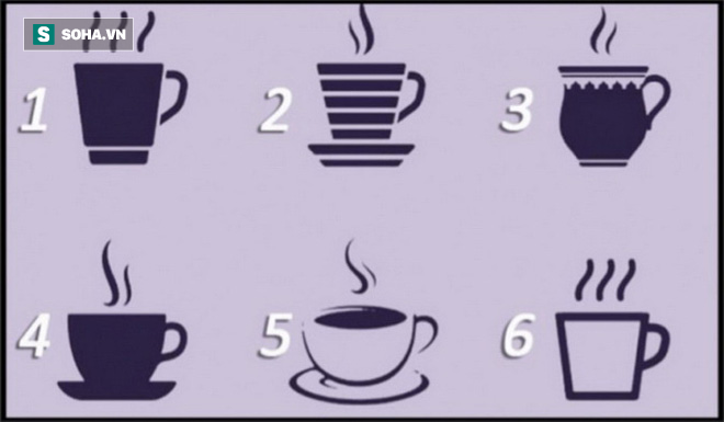 Hãy chọn tách cà phê thu hút nhất: Nếu là số 1, có vẻ bạn giống “siêu nhân” - Ảnh 1.