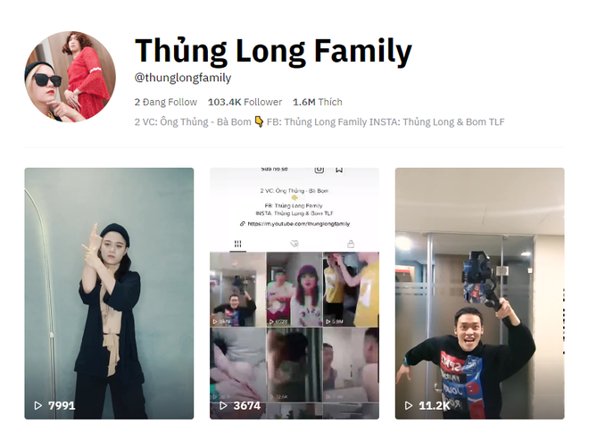 Cộng đồng mạng phát sốt với Gia đình Thủng Long - cặp vợ chồng trẻ có cuộc sống hài hước nổi đình đám trên MXH TikTok - Ảnh 1.