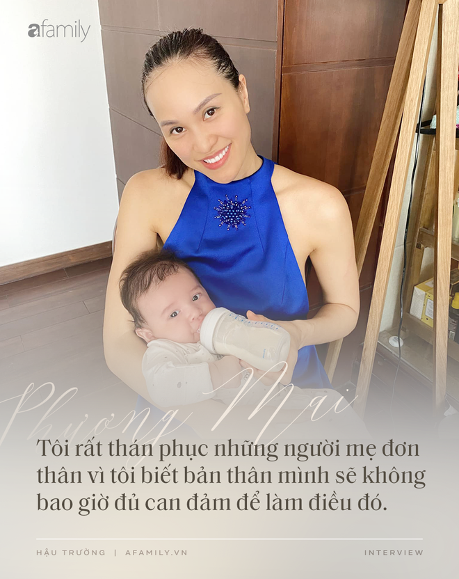 Siêu mẫu Phương Mai: Từ khi làm mẹ tôi bắt đầu sợ... chết và tôi thán phục các bà mẹ đơn thân - Ảnh 5.