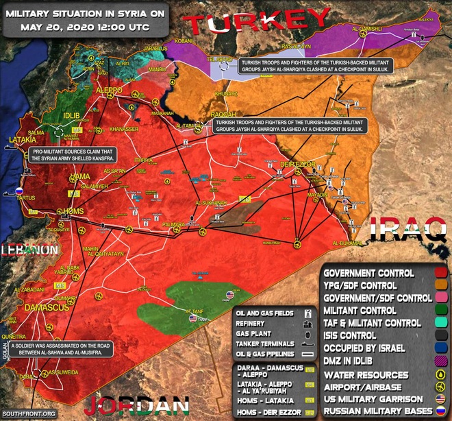 Chiến sự Syria bùng nổ, sấm sét thiêu đốt Nam Idlib - LHQ họp khẩn, lực lượng LNA hoảng loạn vỡ trận - Ảnh 1.