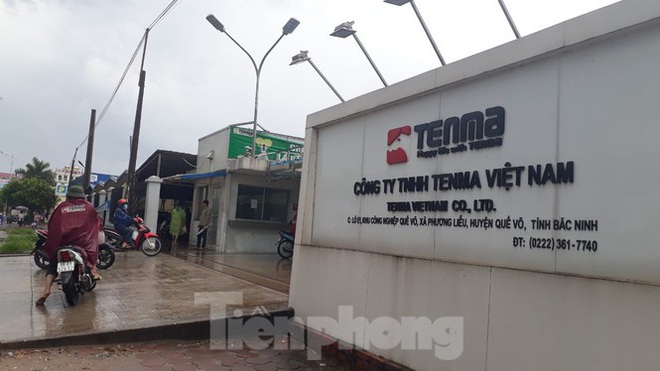 Công an làm việc với Trưởng đoàn Kiểm tra thuế Cty TNHH Tenma Việt Nam - Ảnh 1.