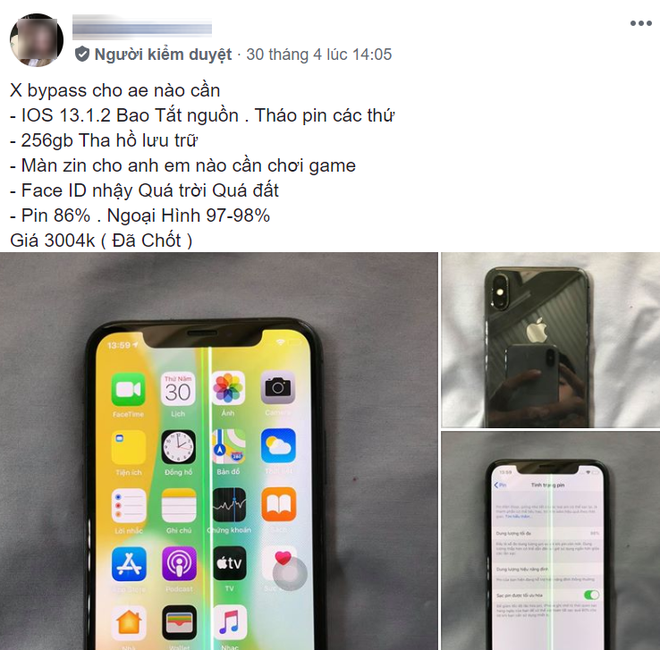 iPhone X và iPhone XS rao bán với giá ngang dòng bình dân, có nên mua? - Ảnh 1.