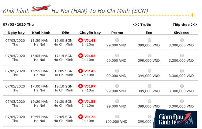 Hàng không tăng tần suất bay và bỏ giãn cách ghế ngồi, giá vé máy bay lập tức đảo chiều - Ảnh 1.