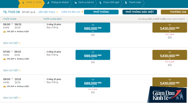 Hàng không tăng tần suất bay và bỏ giãn cách ghế ngồi, giá vé máy bay lập tức đảo chiều - Ảnh 2.