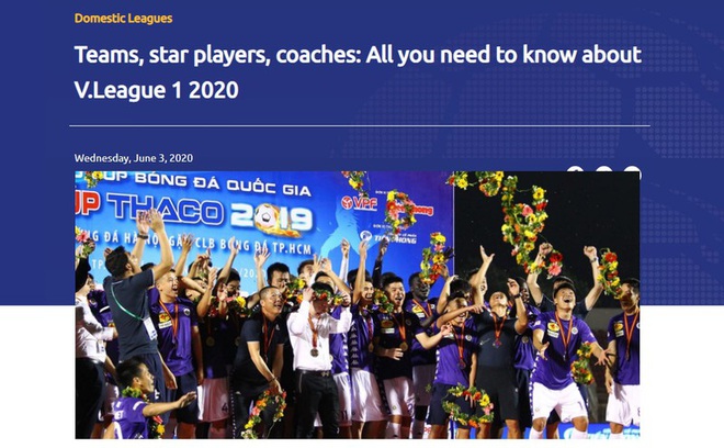 AFC ngả mũ thán phục trước sự trở lại của V-League 2020 - Ảnh 1.