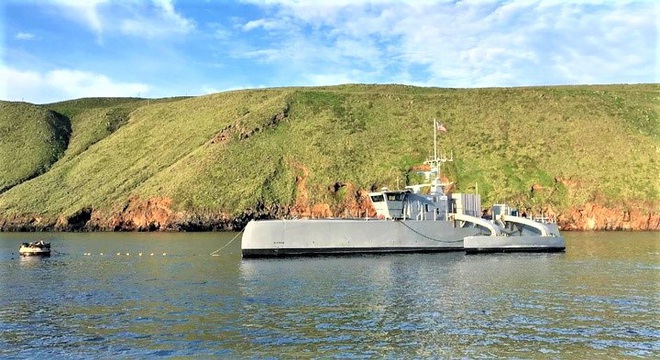 Dự án “đoàn tàu biển” không người lái đầy tham vọng của Mỹ - Ảnh 3.