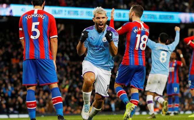Sergio Aguero ghi bàn thứ 250, Man City rơi chiến thắng sân nhà Sergio Aguero ghi bàn thứ 250, Man City rơi chiến thắng sân nhà