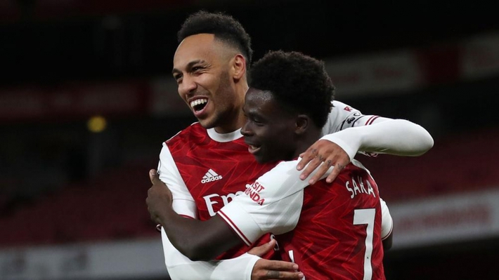  Aubameyang lập cú đúp, Arsenal đại thắng Newcastle - Ảnh 1.