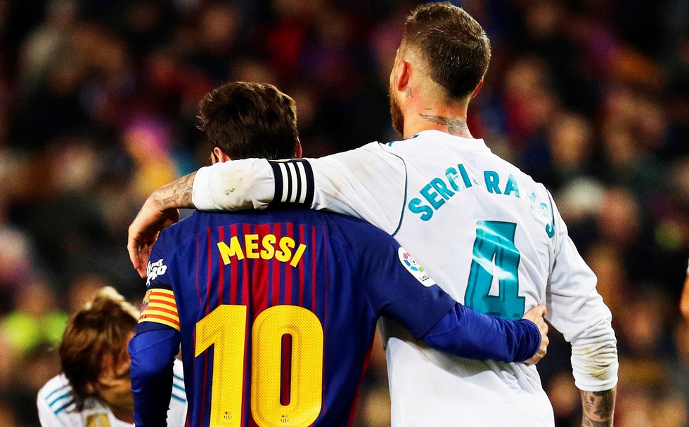 Ramos không có dịp chạm trán Messi ở El Clasico cuối tuần này.