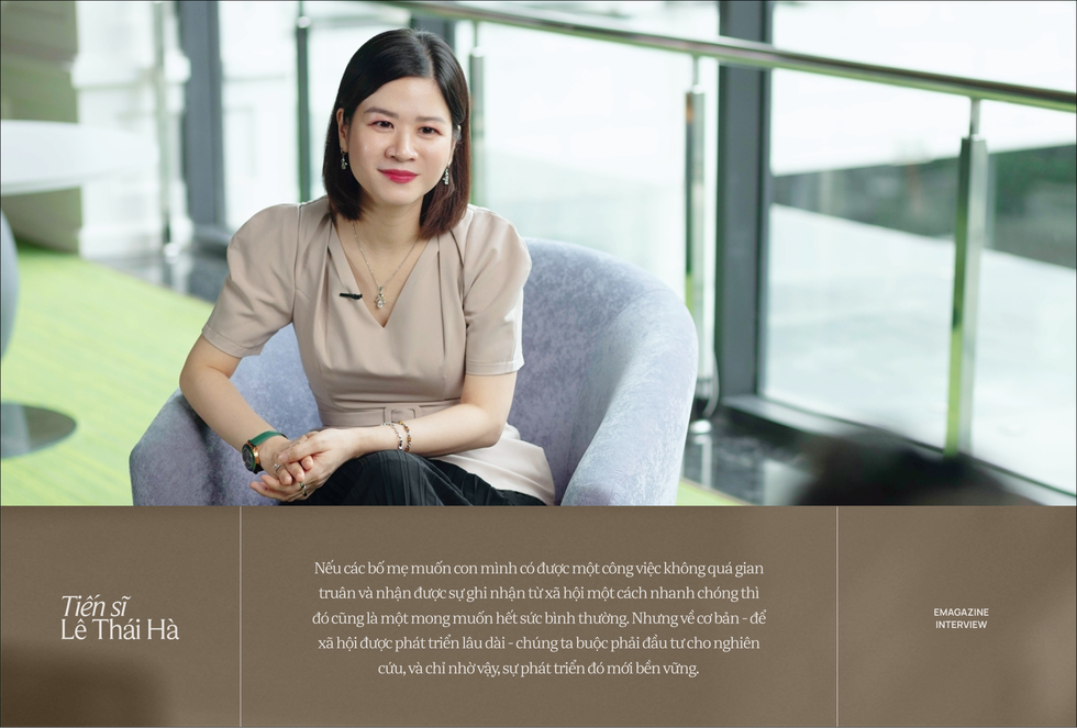 Gặp Lê Thái Hà, nữ tiến sĩ Việt 35 tuổi - giám đốc điều hành quỹ VinFuture, top 2% các nhà Khoa học toàn cầu - Ảnh 14.