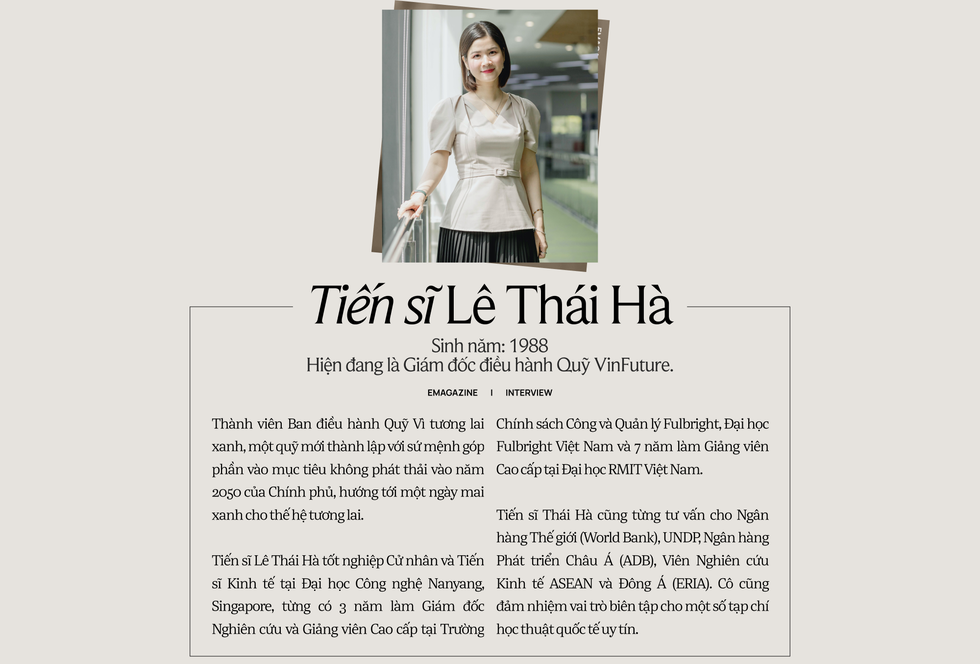 Gặp Lê Thái Hà, nữ tiến sĩ Việt 35 tuổi - giám đốc điều hành quỹ VinFuture, top 2% các nhà Khoa học toàn cầu - Ảnh 1.