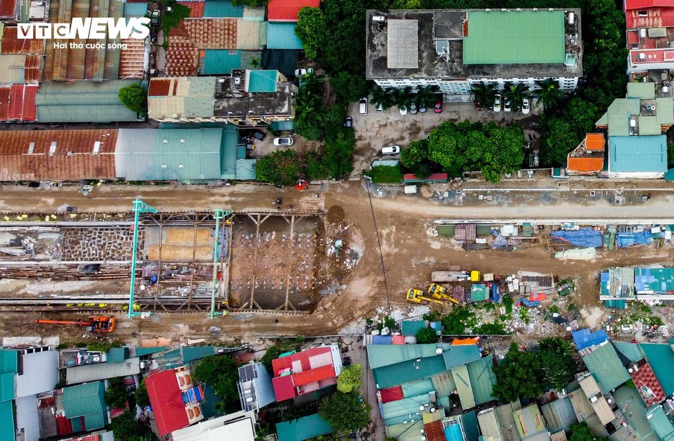 Cận cảnh hầm chui 778 tỷ đồng ở Hà Nội sau hơn 1 năm thi công - Ảnh 4.