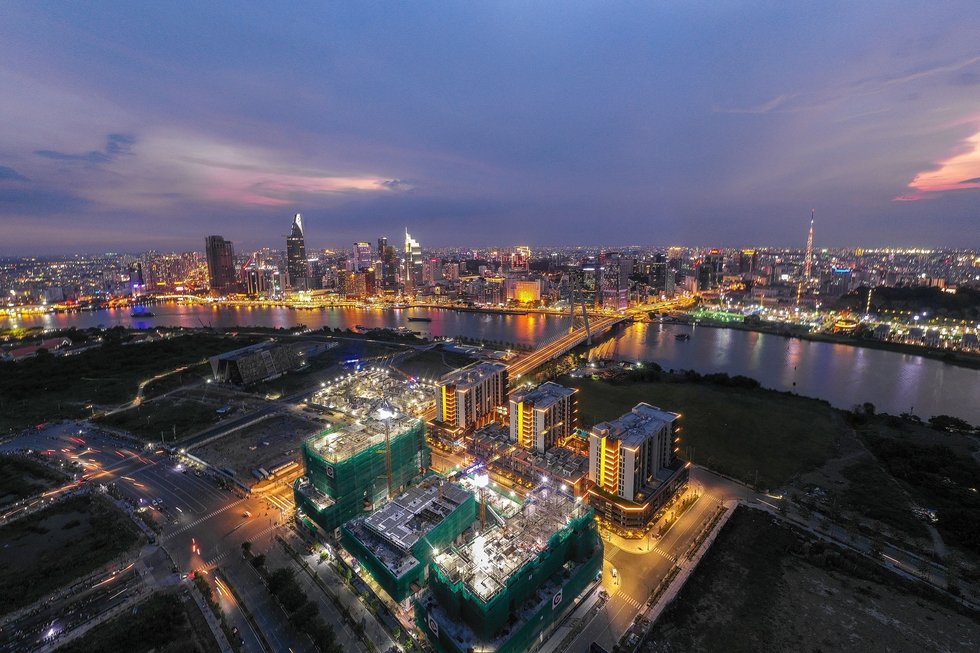 [Photo]  Startled, the price of 1m2 of apartments in Thu Thiem has reached 400 million VND/m2 - Photo 8.