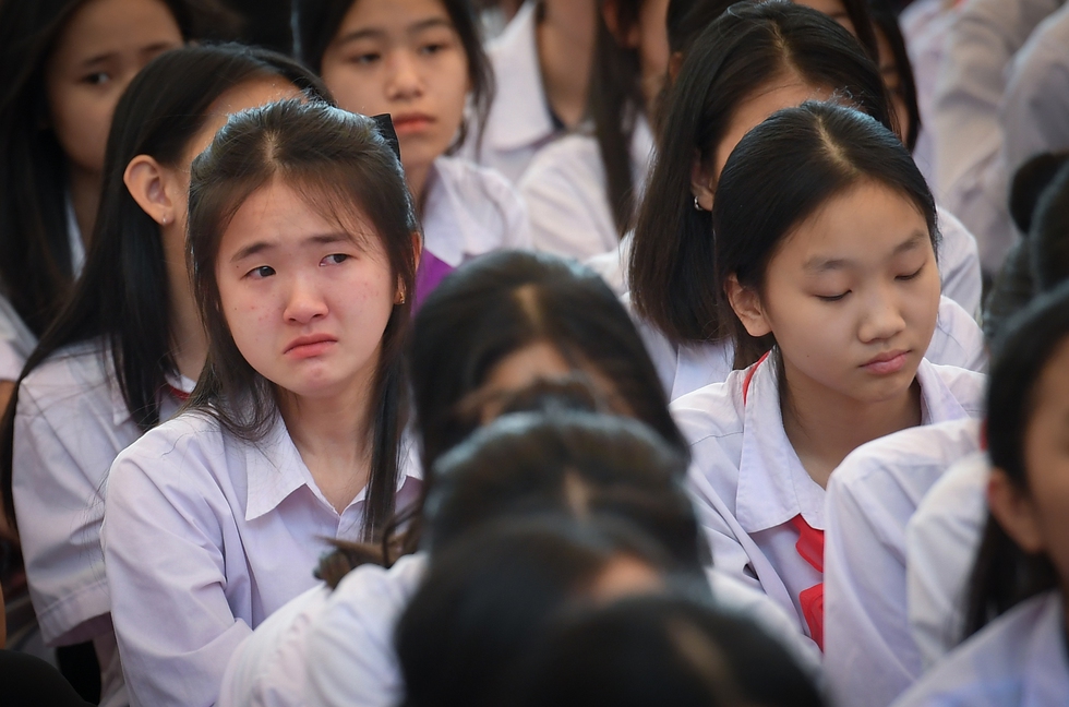 Học sinh Bắc Giang rớm nước mắt nghe chia sẻ của diễn giả cao 90 cm - Ảnh 8.
