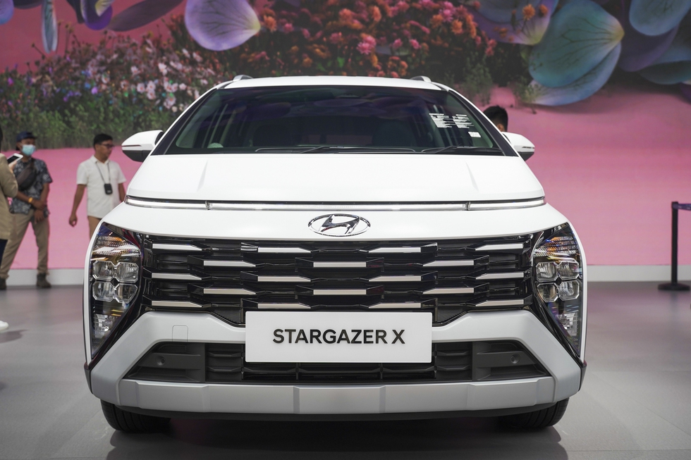 Ảnh thực tế Hyundai Stargazer X vừa ra mắt: Giá quy đổi từ 515 triệu, chờ ngày về Việt Nam đấu Xpander Cross - Ảnh 4.