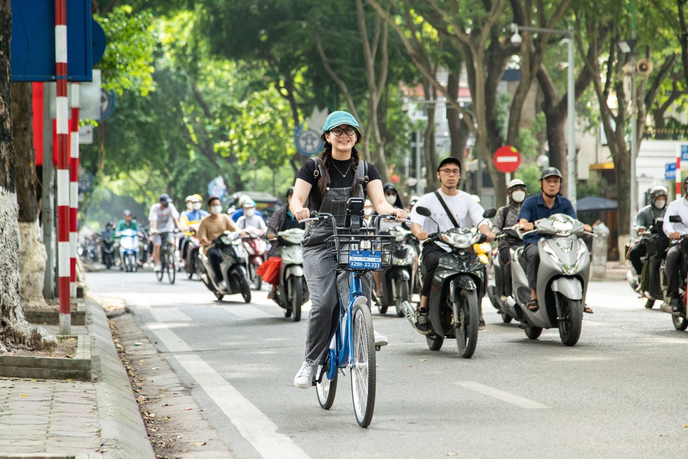 10 điều ít biết về loại xe đạp mới toanh ở Hà Nội, lấy ở Hồ Tây trả ở Hồ Gươm - Ảnh 1.