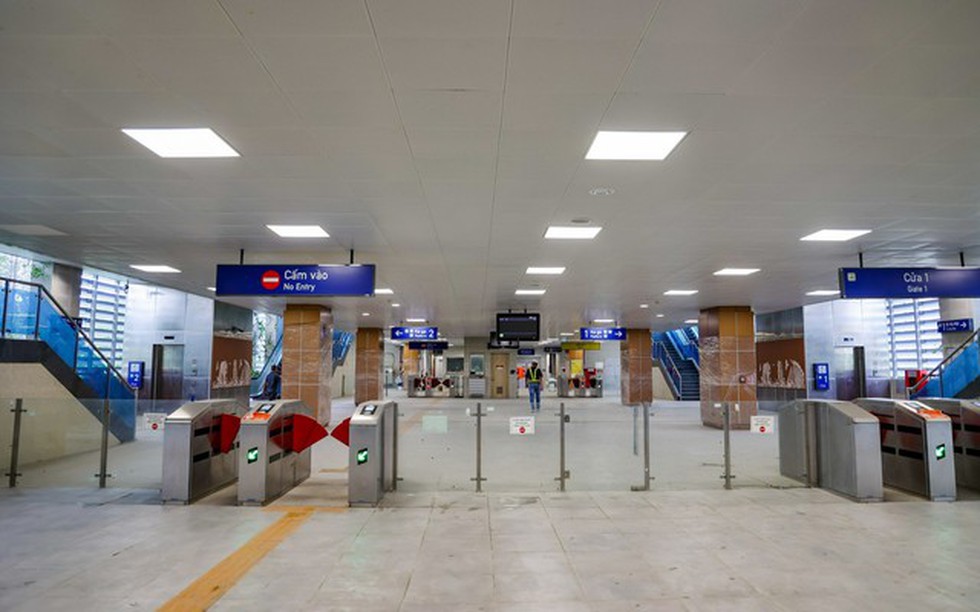 Nhà ga tuyến Metro hơn 34.800 tỷ ở Hà Nội công nghệ Pháp vừa hoàn thành hiện đại như thế nào? - Ảnh 4.