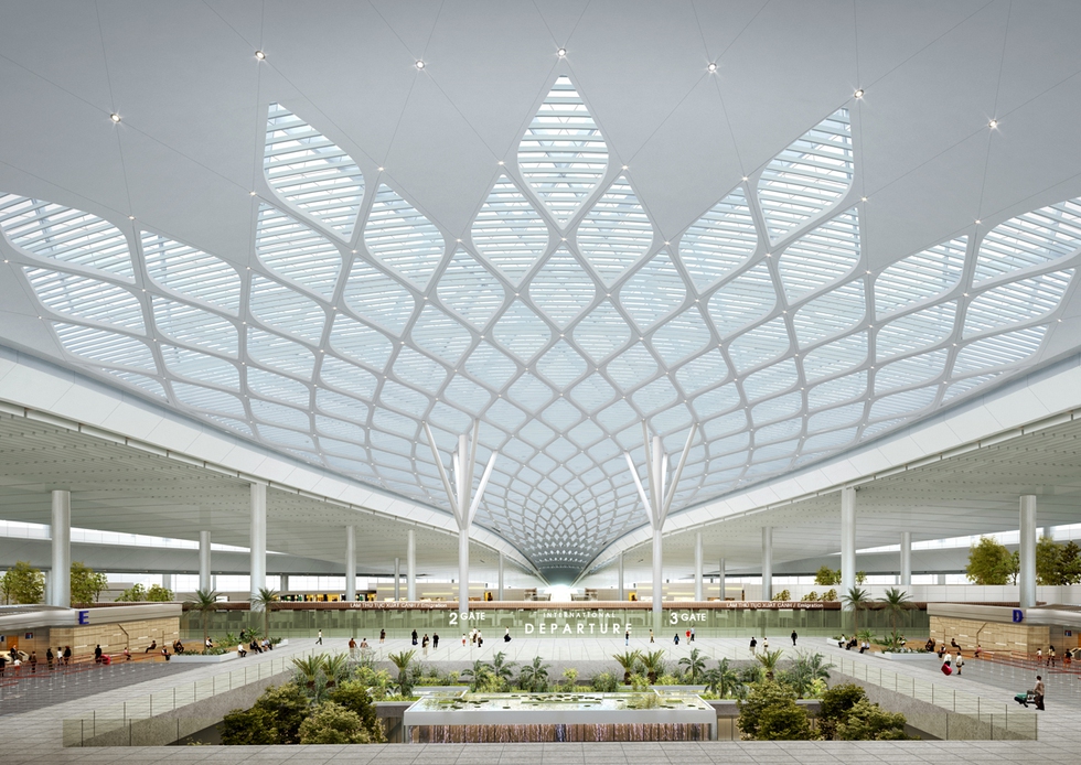 Soi thiết kế khủng 2 nhà ga 53.000 tỷ ở Sân bay Long Thành và Tân Sơn Nhất mới khởi công - Ảnh 4.