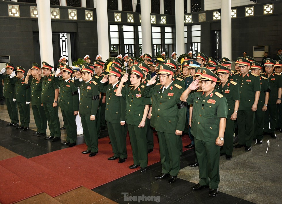 Lãnh đạo Đảng, Nhà nước, Quân ủy Trung ương - Bộ Quốc phòng viếng Thượng tướng Nguyễn Chí Vịnh - Ảnh 21.