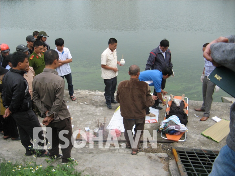 Hà Nội: Phát hiện xác chết tại hồ Hố Mẻ (Đại học Y) 1